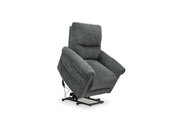 Alternative view of Aureta Charcoal Power Lift Recliner