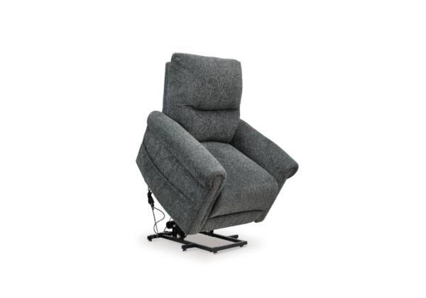 Aureta Charcoal Power Lift Recliner - Image 2