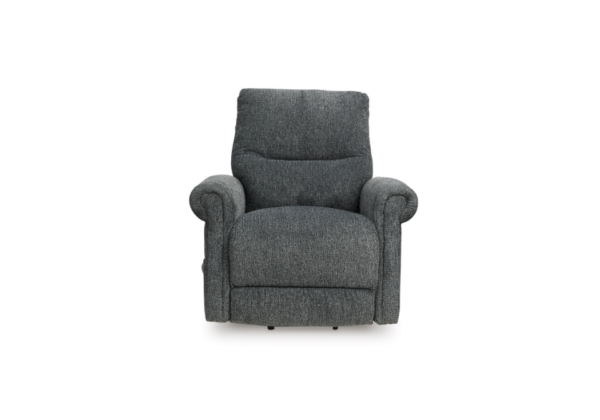 Aureta Charcoal Power Lift Recliner - Image 3