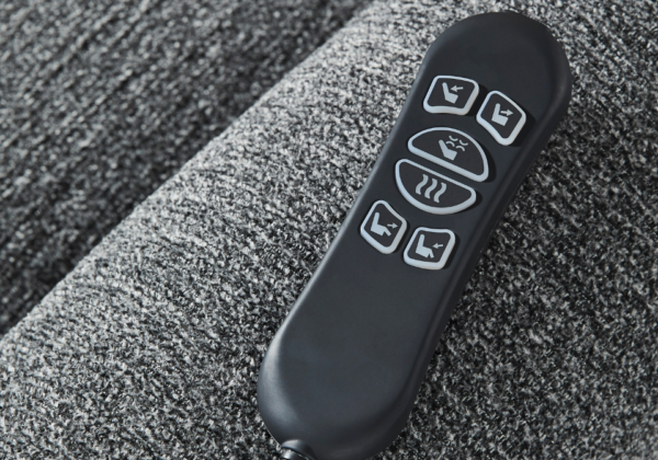 Aureta Charcoal Power Lift Recliner - Image 7
