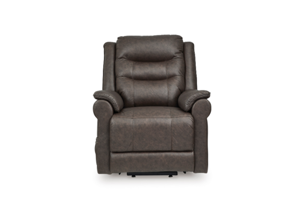 Oatman Umber Power Lift Recliner - Image 6