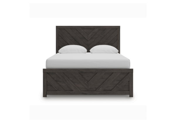Prendonea Charcoal Queen Bed Set - Image 2