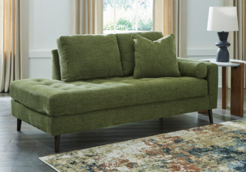 Alternative view of Bixler Olive RAF Corner Chaise