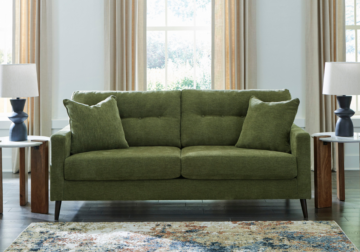 Alternative view of Bixler Olive Sofa
