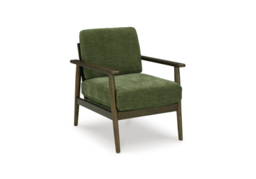 Alternative view of Bixler Olive Showood Accent Chair