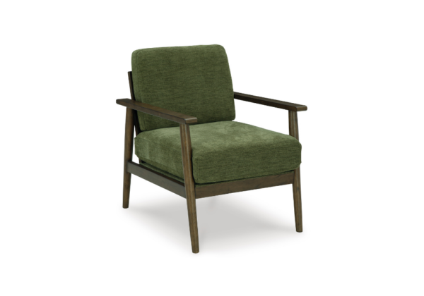 Bixler Olive Showood Accent Chair - Image 2