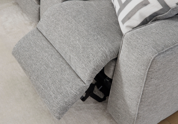 Biscoe Pewter Power Reclining Sofa - Image 7
