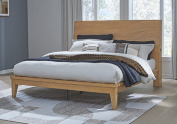 Alternative view of Sherbana King Panel Bed