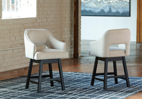 Tallenger Linen Barstool - Image 5