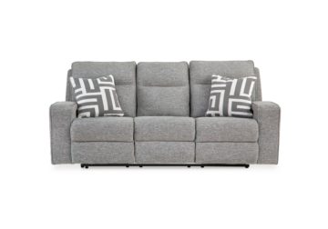 Biscoe Pewter Power Reclining Sofa
