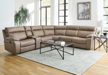 Telluride Brown 6-Piece Sectional