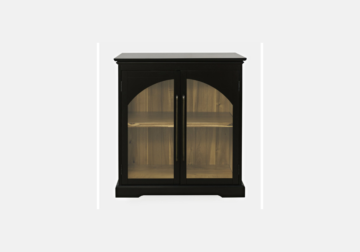 Archdale Black Small Accent Cabinet