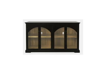 Archdale Black Medium Accent Cabinet