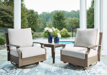 Alternative view of Rainier Ranch Outdoor Swivel Glider Chair
