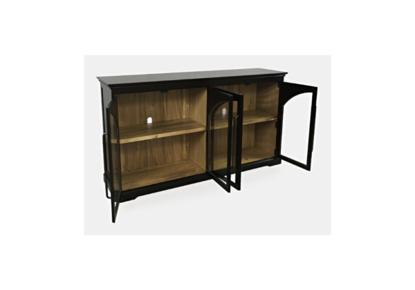 Archdale Black Medium Accent Cabinet - Image 4