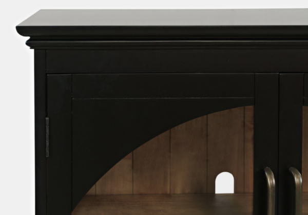 Archdale Black Large Accent Cabinet - Image 3