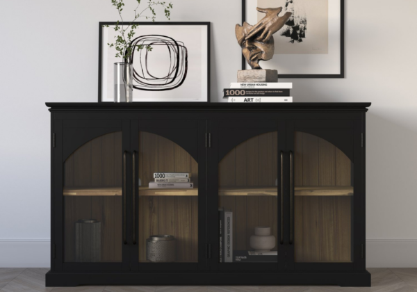Archdale Black Medium Accent Cabinet - Image 2