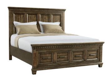 McCoy Charcoal King Storage Bed