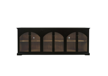 Archdale Black Large Accent Cabinet