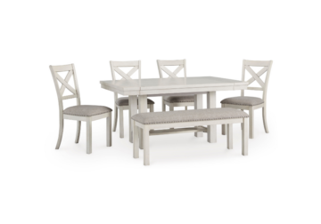 Alternative view of Robbinsdale 6-Piece Regular Height Dining Set