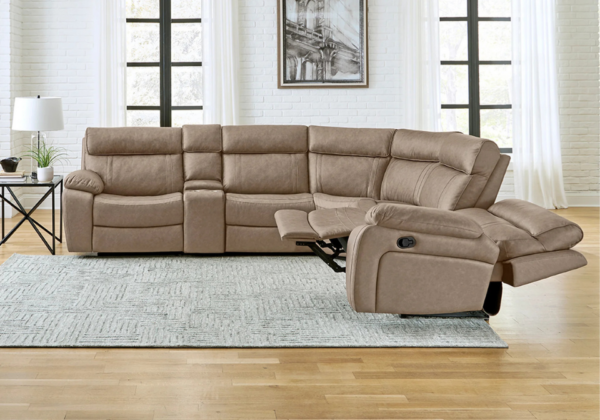 Telluride Brown 6-Piece Sectional - Image 3
