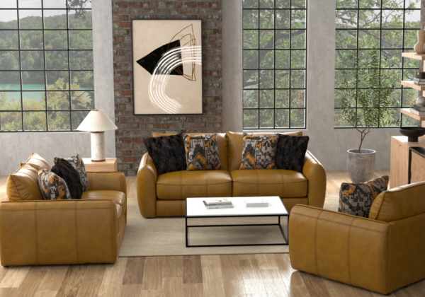 Corvara Caramel Chair - Image 5