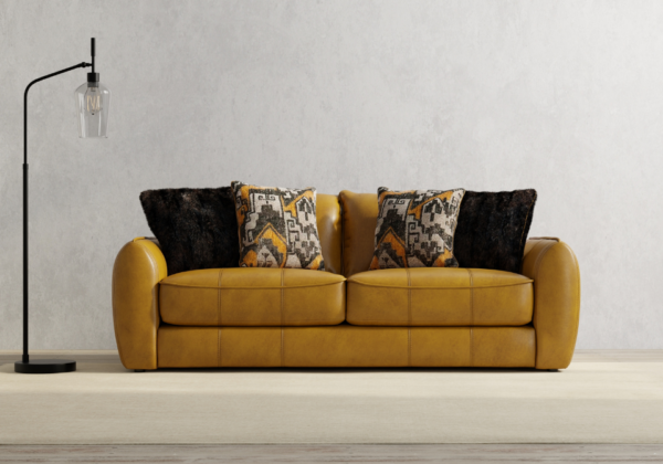 Corvara Caramel Sofa - Image 2
