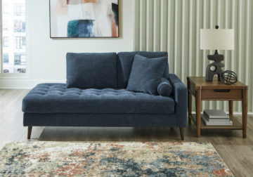 Alternative view of Bixler Navy RAF Corner Chaise