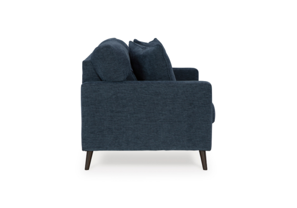 Bixler Navy Loveseat - Image 4