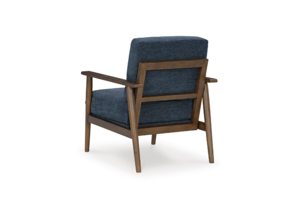 Bixler Navy Showood Accent Chair - Image 6