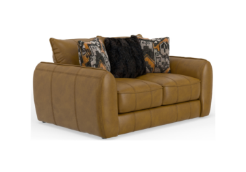 Alternative view of Corvara Caramel Loveseat