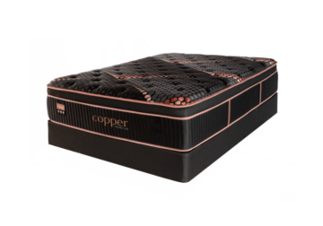 Alternative view of Copper Quilted Plush Euro Pillow Top Mattress