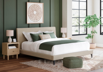 Alternative view of Cielden King Upholstered Bed