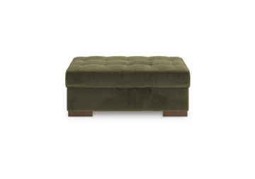 Caspian-Town Olive Ottoman
