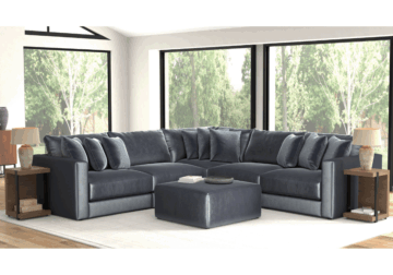 Alternative view of Remington Slate 5-Piece Sectional