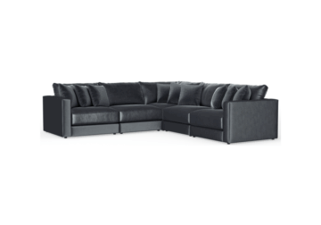 Remington Slate 5-Piece Sectional