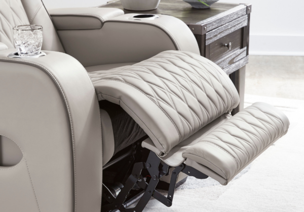 Boyington Gray Power Reclining Sofa Set - Image 8
