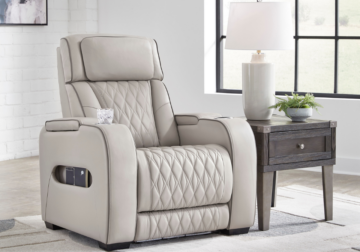 Alternative view of Boyington Gray Power Recliner