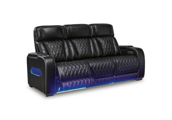 Boyington Black Power Reclining Sofa - Image 2