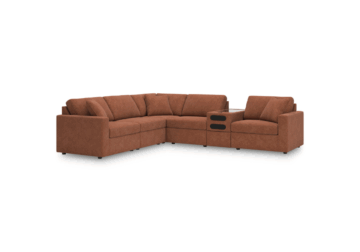 Alternative view of ModMax Spice 6-Piece Sectional with Audio Console