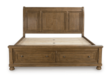 Feddinger King Storage Sleigh Bed