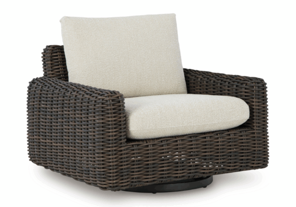 Kimora Swivel Glider Lounge Chair with Cushion - Image 2