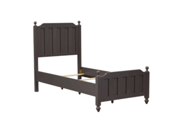Cottage View Dark Gray Twin Bed