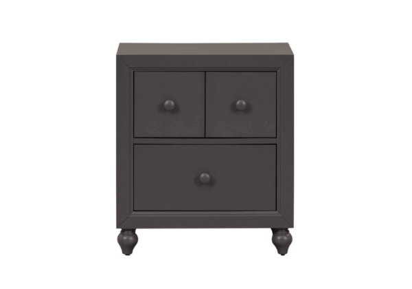 Cottage View Dark Gray Nightstand - Image 2
