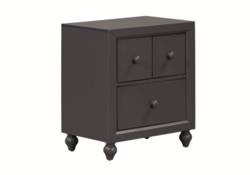 Cottage View Dark Gray Nightstand