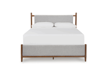 Lyncott Queen Upholstered Panel Bed