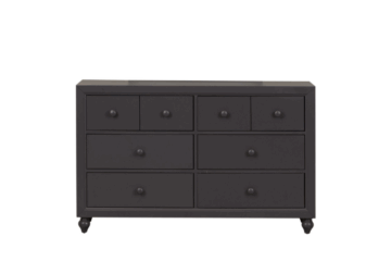 Alternative view of Cottage View Dark Gray Dresser
