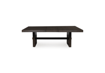 Alternative view of Burkhaus Dark Brown RECT Dining Room EXT Table
