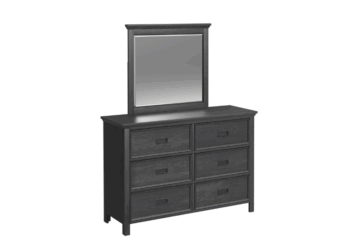 Alternative view of Hampton Kids Charcoal Mirror