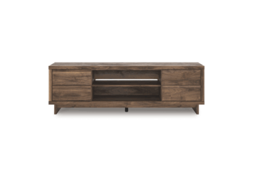 Alternative view of Zadilyn Brown XL TV Stand